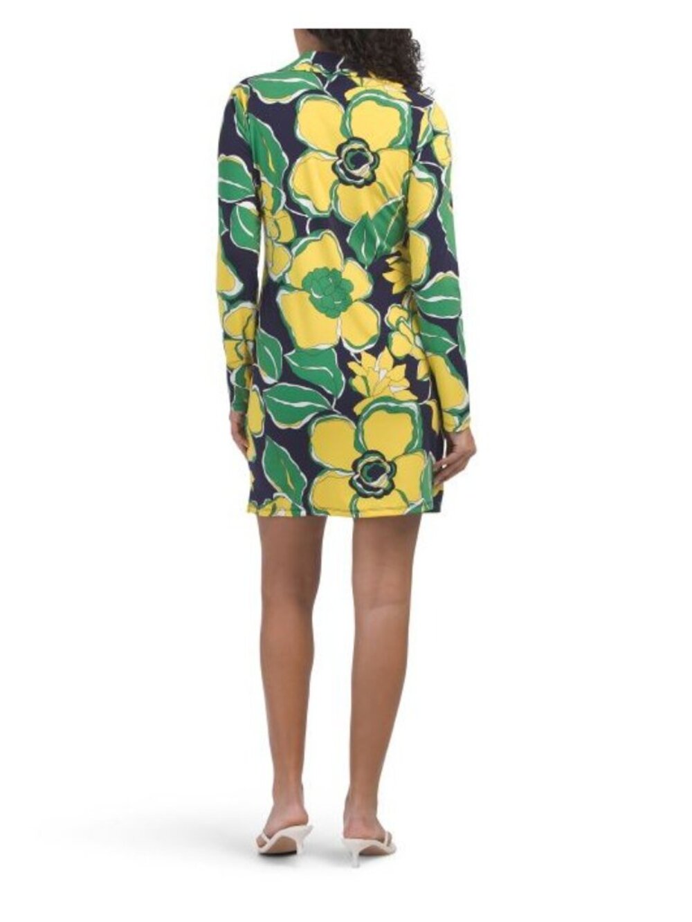 Trina Turk Kamryn Bold Floral Polo Mini Dress Size Large New with Tag - Picture 2 of 2